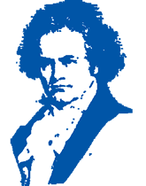 Beethoven en bleu